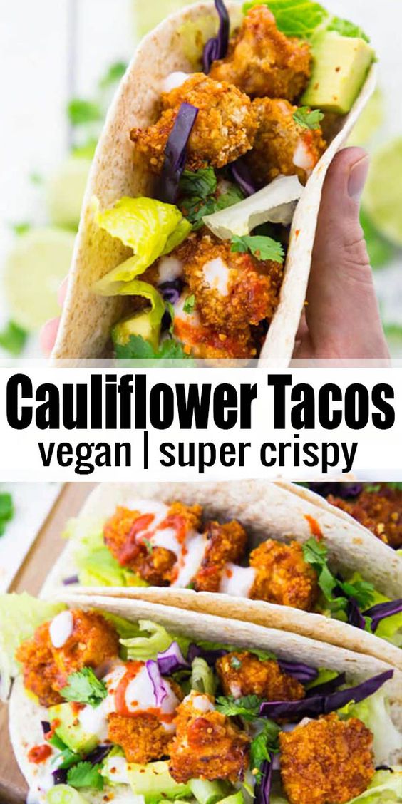 Vegan Cauliflower Tacos