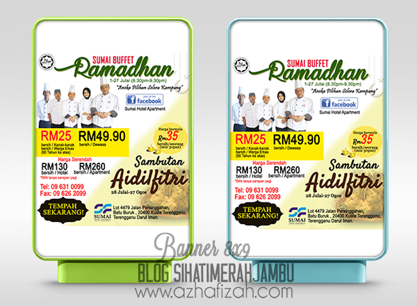 Banner Sumai Buffet Ramadhan dan Sambutan Aidilfitri Sumai Hotel