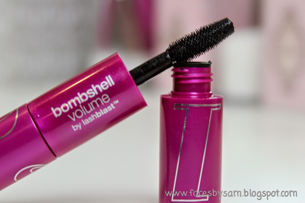 Faces by SAM Beauty Blog Covergirl Bombshell Volume Mascara Review