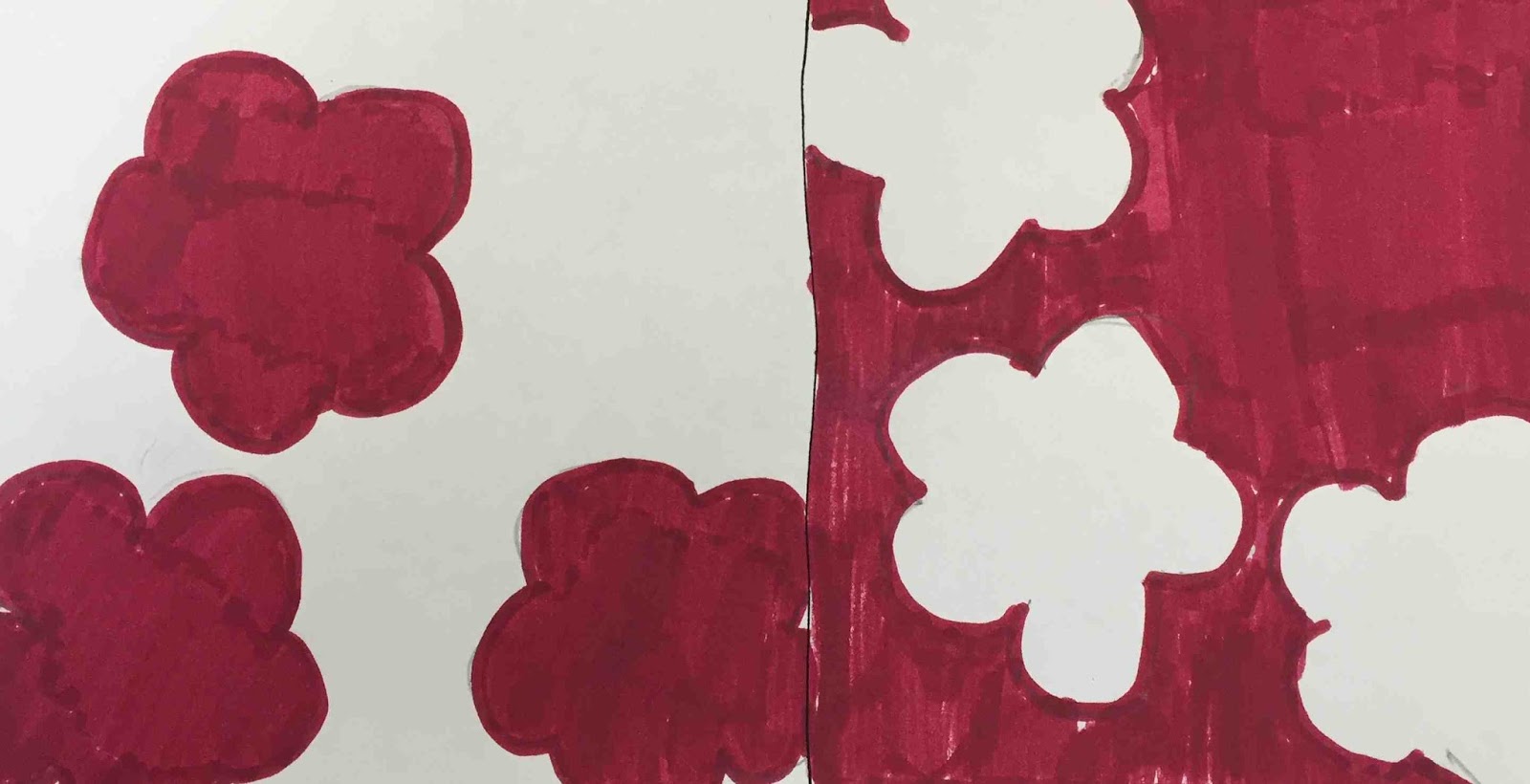 Create Art With Mrs. P!: Positive and Negative Space Sketchbook ...