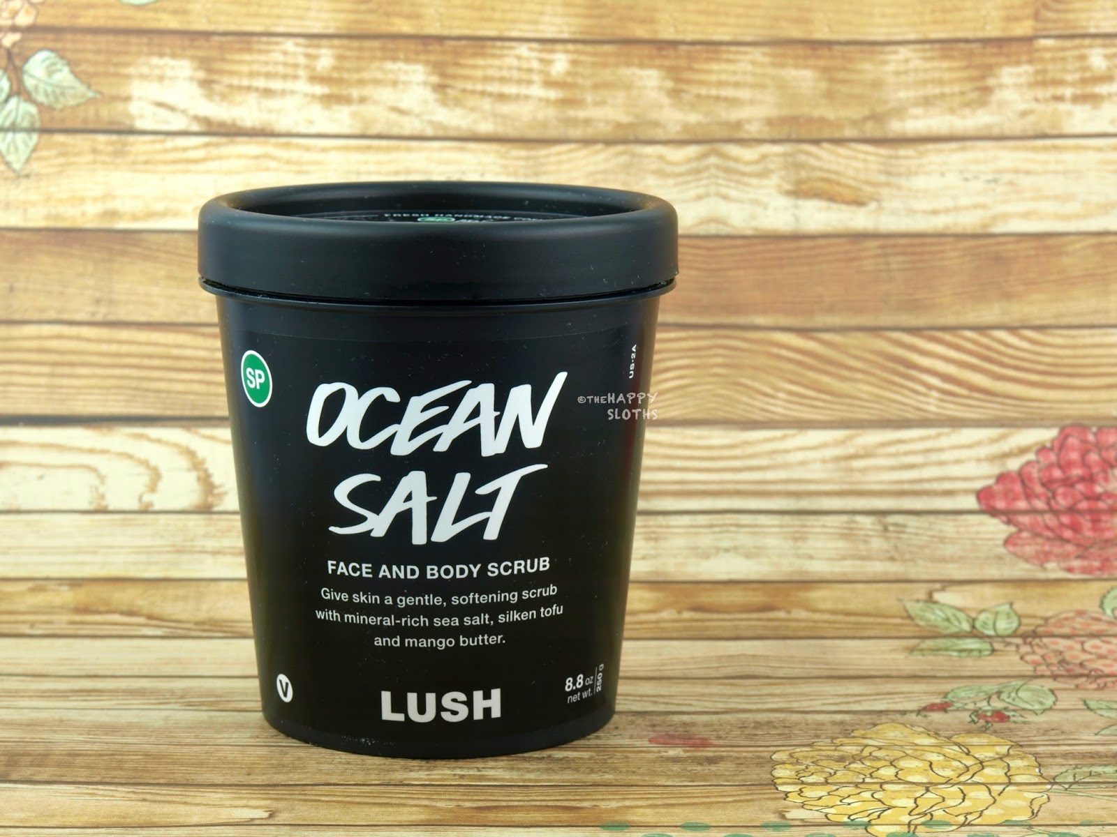 Lush "Self-Preserving" Ocean Salt Face and Body Scrub: Review