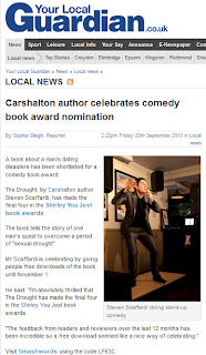 Sutton Guardian: Carshalton author celebrates comedy book award nomination