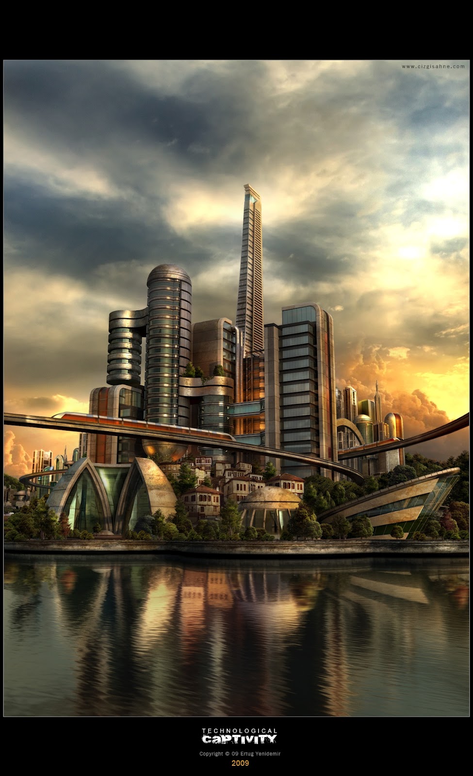 De quase tudo um pouco Cidades Futuristas