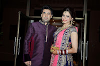 Aamna Shariff & Amit Kapoor's wedding reception