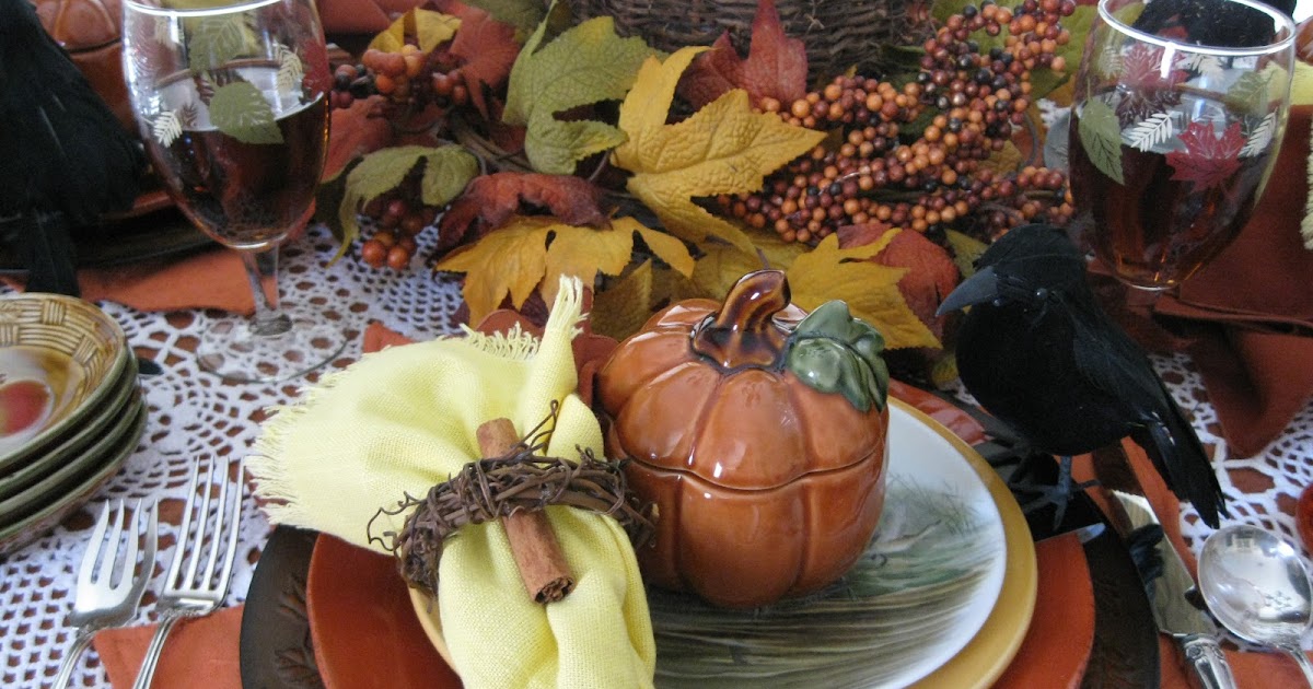 ~Tablescapes By Diane~: Autumn is in the Air.