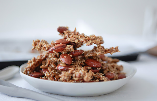 Spicy Nut and Seed Brittle (Snaps)
