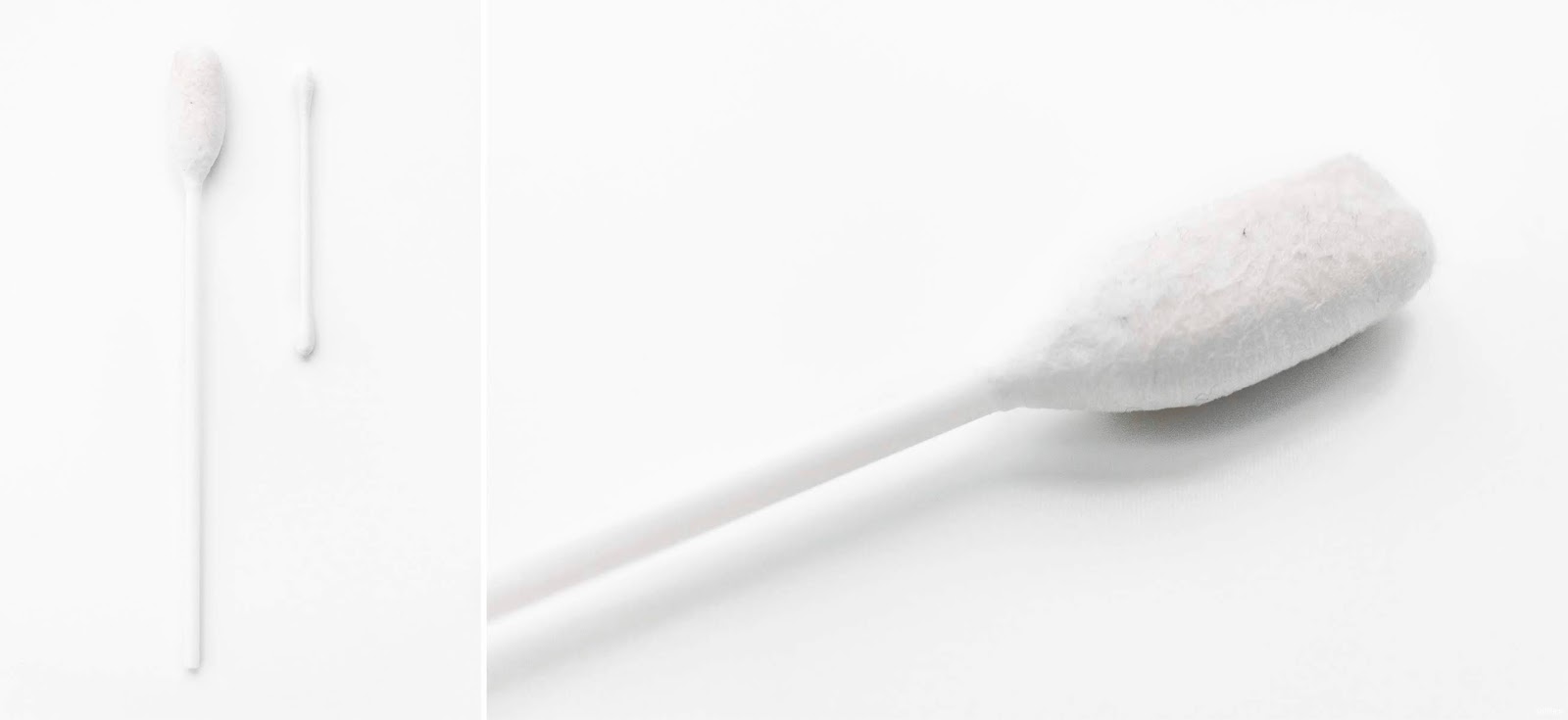 lavlilacs A'Pieu Aqua Peeling Cotton Swab Intensive size comparison & after use closeup