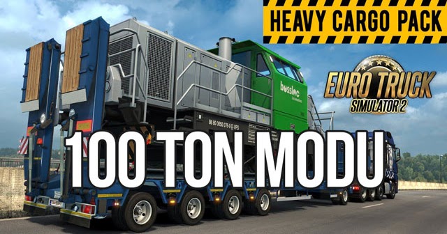 Özel Taşımacılık Dorseleri İçin 100 Ton Modu ETS 2 MOD TÜRKİYE