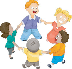 kinder circle clipart ring around jungen morning holding meeting children hands kreis diverse happy rosie playing stockfresh pal studio vektor