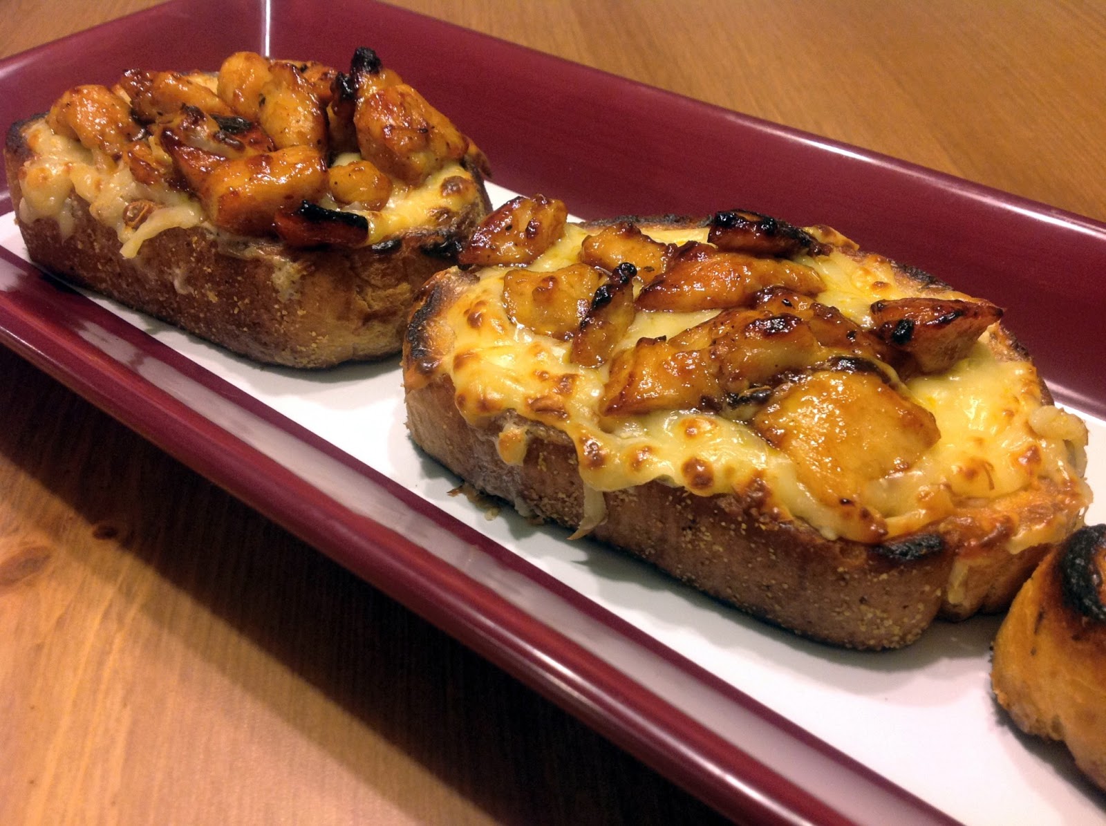 the dog mom barbecue chicken texas toast