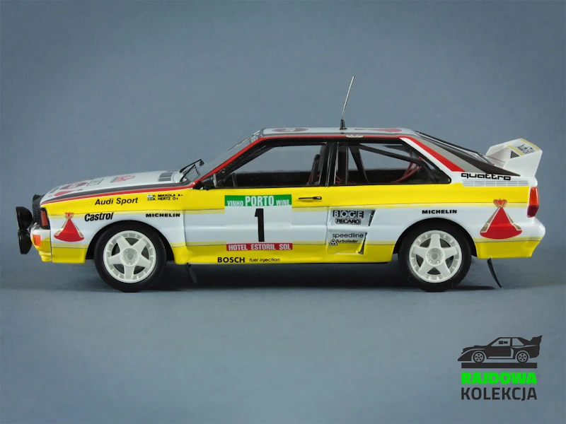 Trofeu Audi Quattro A2 Winner Rally Portugal 1984