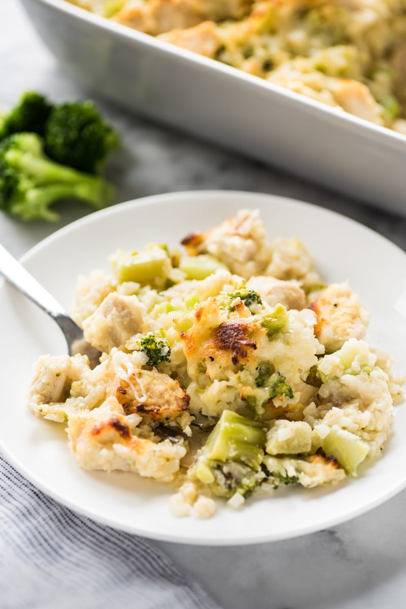 Cheesy Broccoli Cauliflower Rice