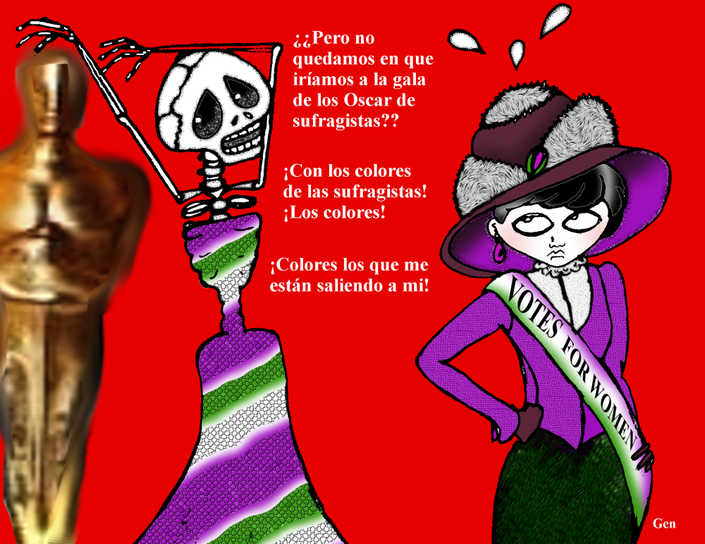 SADIE & GEN En la alfombra violeta / On the purple carpet