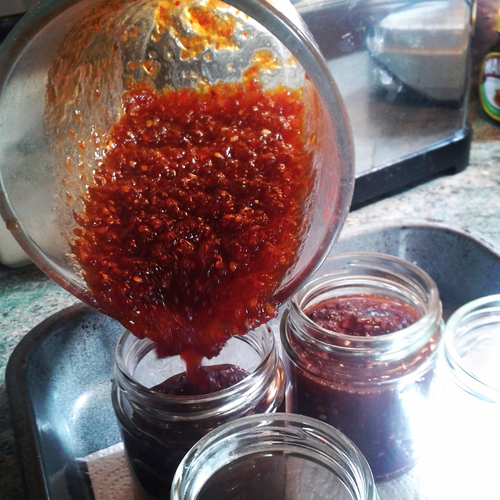 The Baking Ginger Chilli Jam with Garlic and Ginger