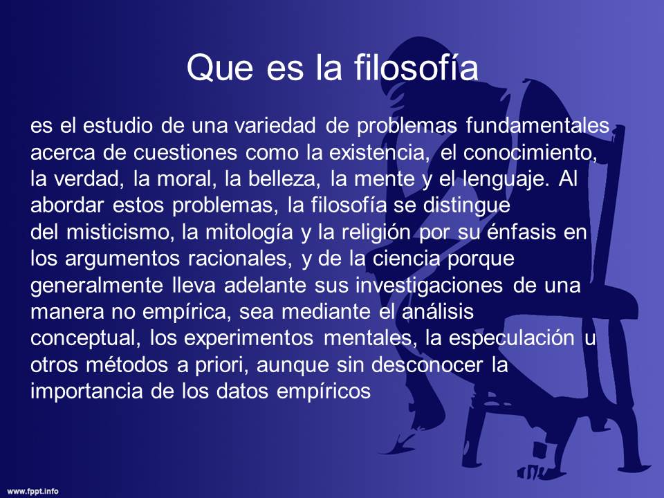 la importancia de la filosofía