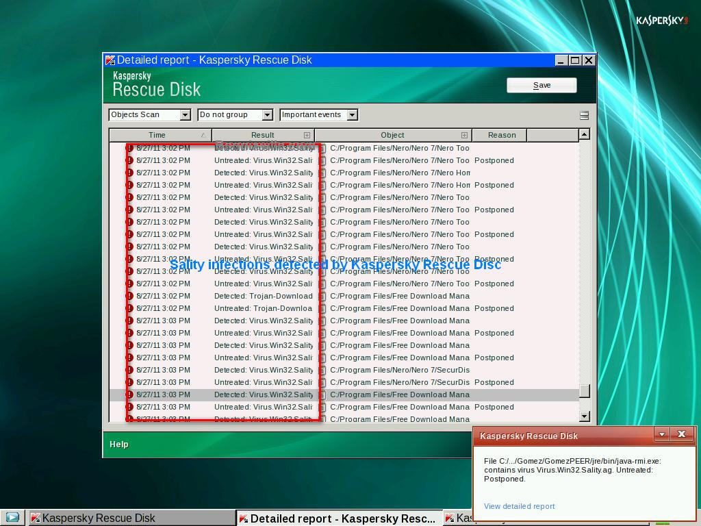 Virus heur downloader