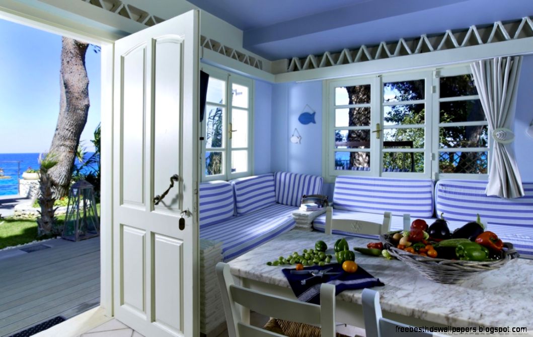 Seaside House Interior Design HD desktop wallpaper  High