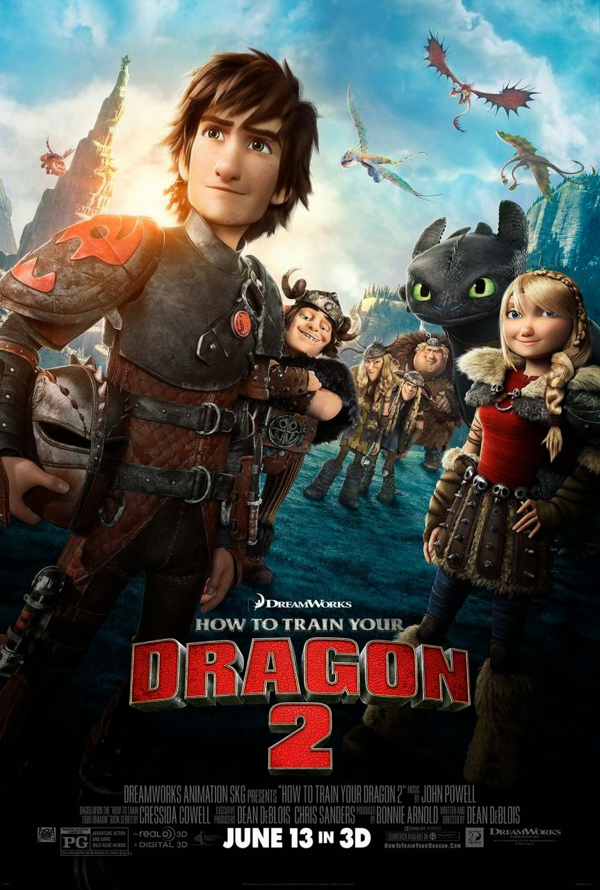How To Train Your Dragon 2 Poster