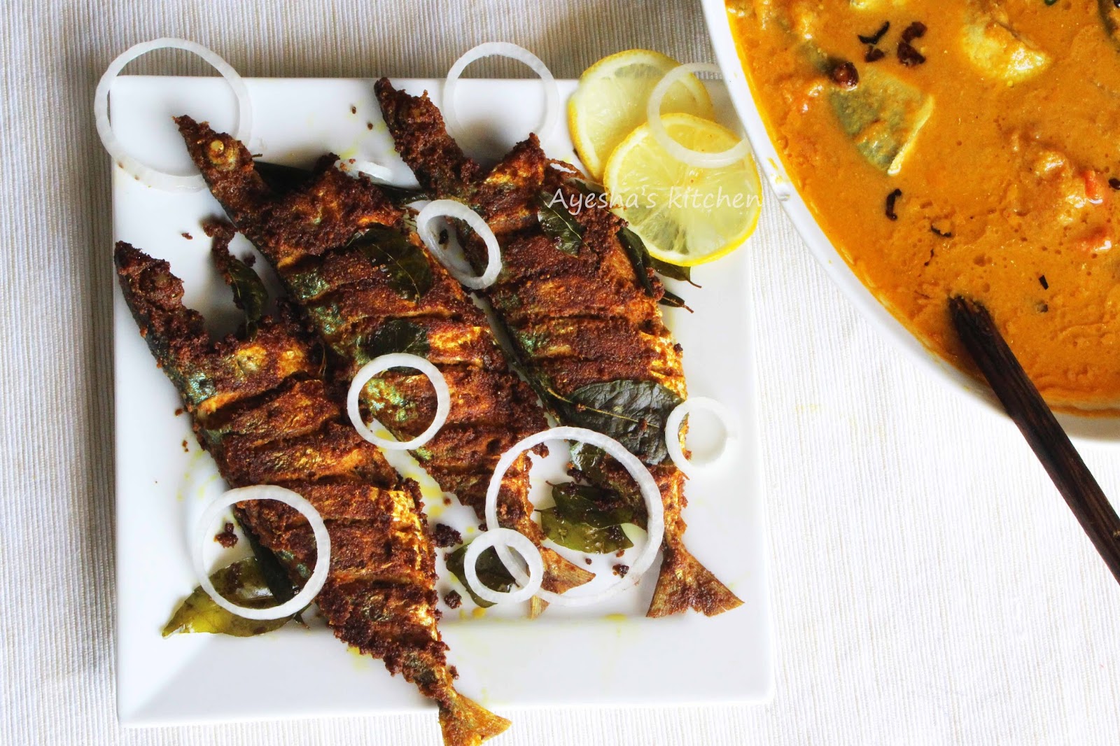 FISH FRY RECIPE SPICY MACKEREL / AYALA FRY