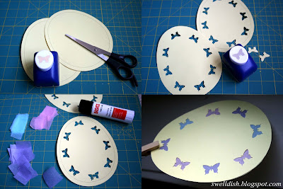 The Swell Dish: Printable Easter Egg Stained Glass Template