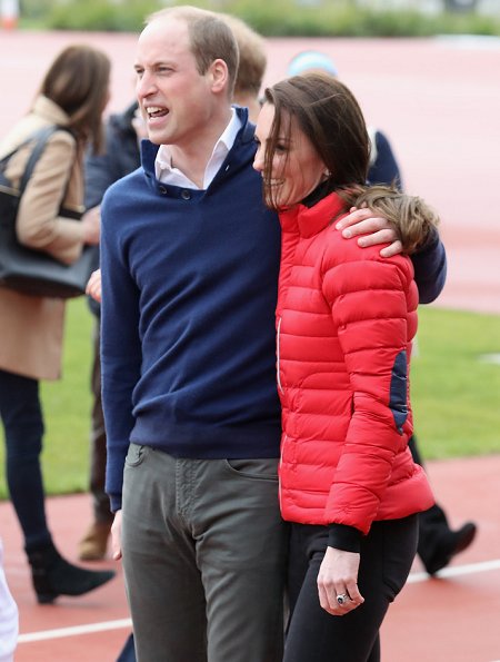 Prince William, Kate Middleton and Prince Harry join Team Heads Together at a London Marathon Training Day
