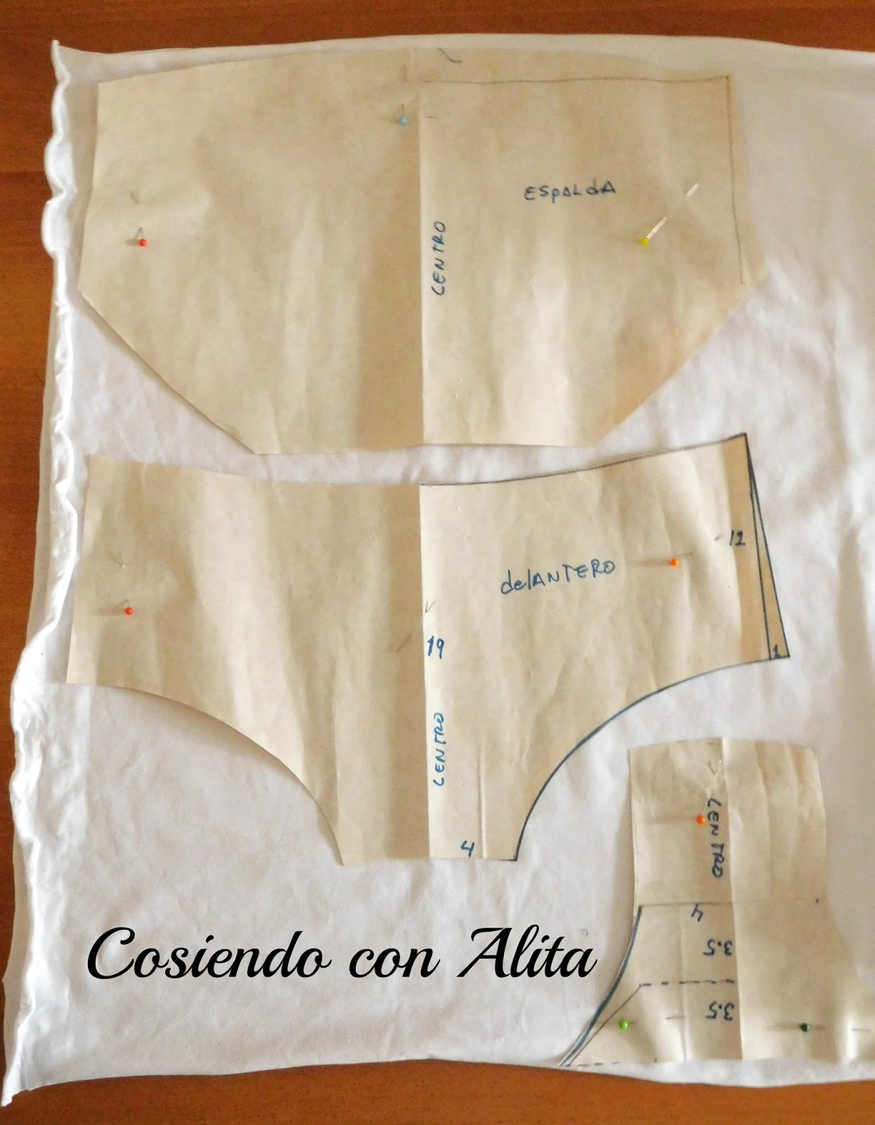Cosiendo con Alita MOLDE BASE DE LOS CALZONES.