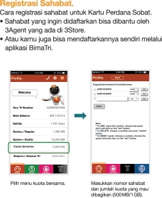 Berbagi Kuota Internet 3 Teman Kamu Dengan Kartu Perdana Tri Sobat Review Product