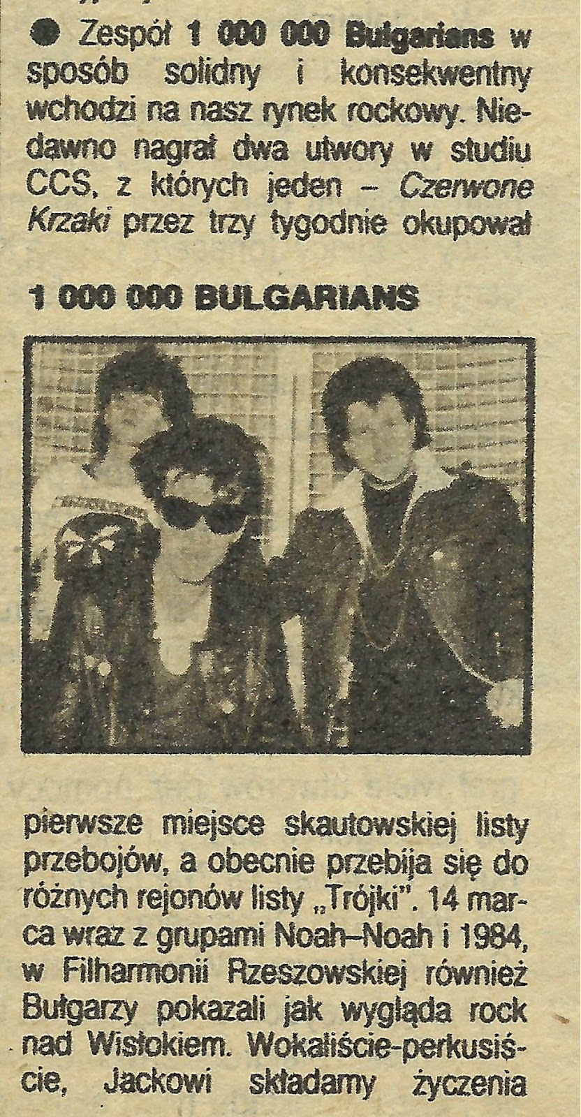 gdyby wszystkie słowa: One Million Bulgarians- Czerwone Krzaki - Dla Mnie Jesteś W Sam Raz Tekst