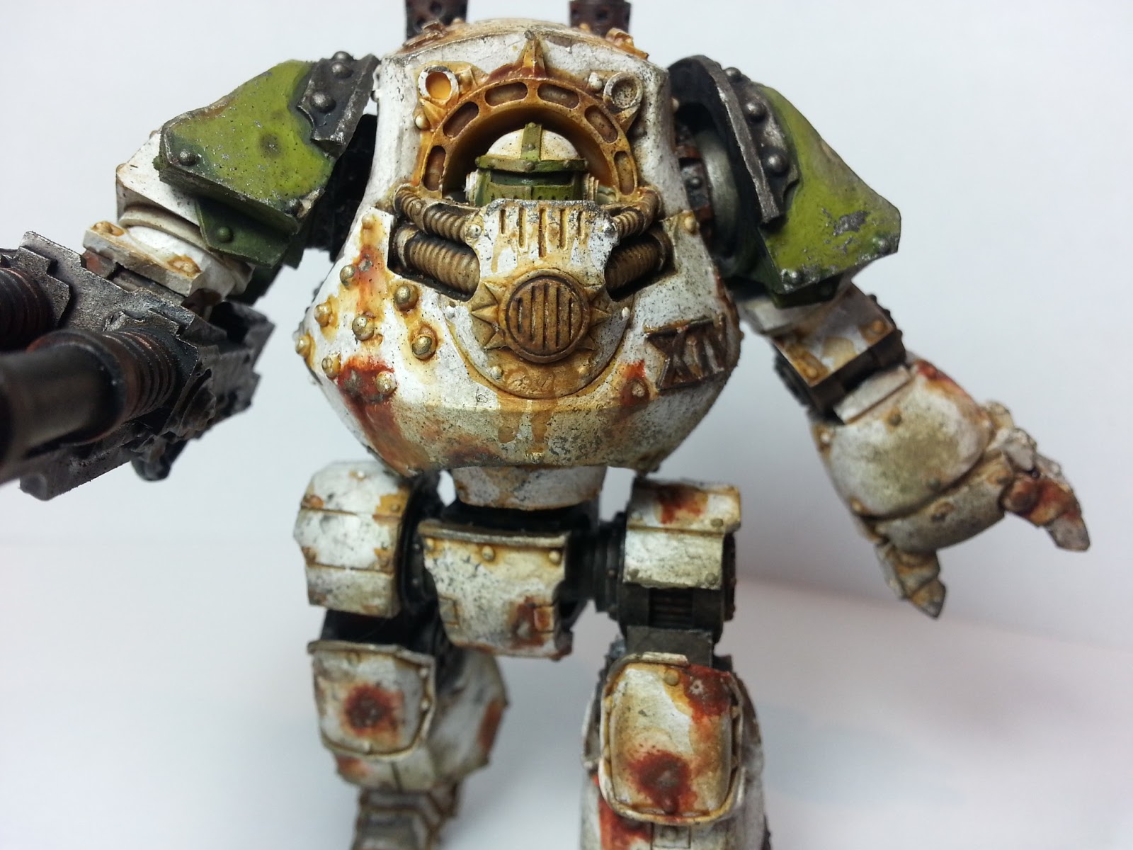 The Odd Stop Paint Job Death Guard Contemptor Dreadnought