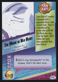 My Little Pony The Magic in Her Heart Series 4 Trading Card