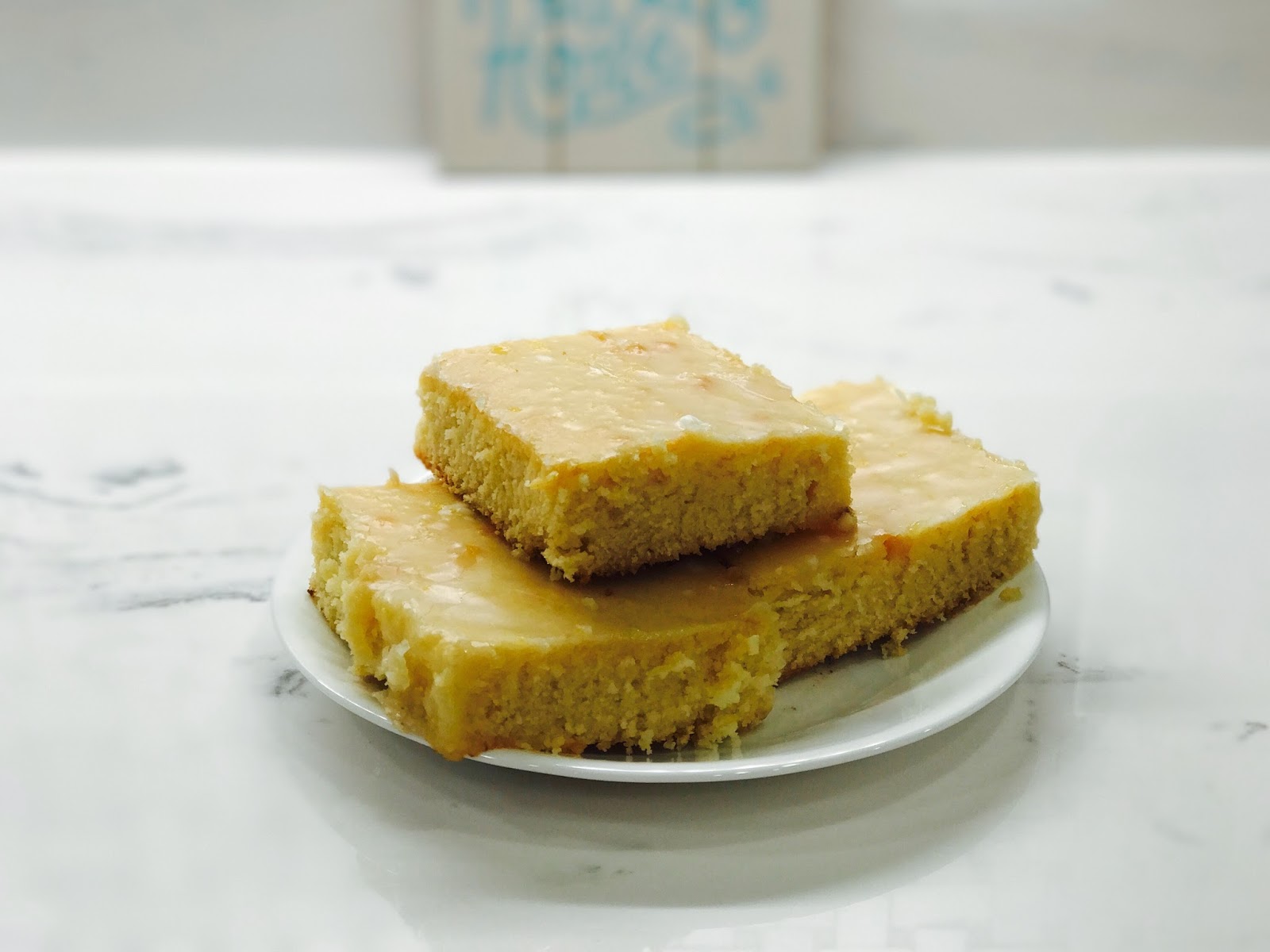 Sticky Gooey Lemon Brownies