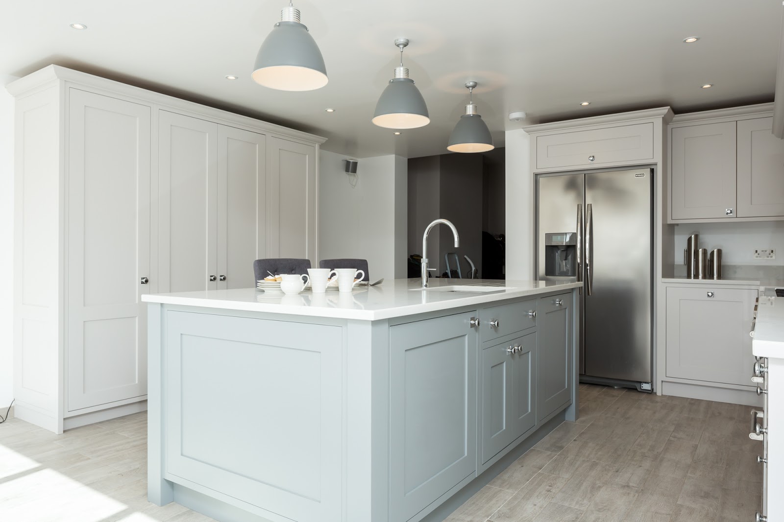 Maple & Gray Grey Shaker Kitchen
