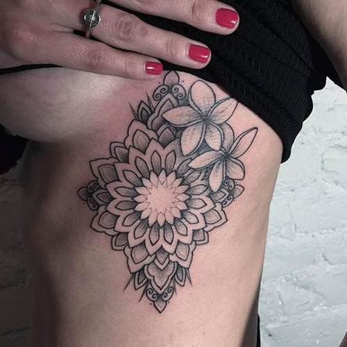 Stylish And Delicate Blackwork Of Talented Sasha Masiuk