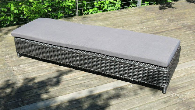 Sonnenliege Rattan Grau Sonnenliege Rattan Grau