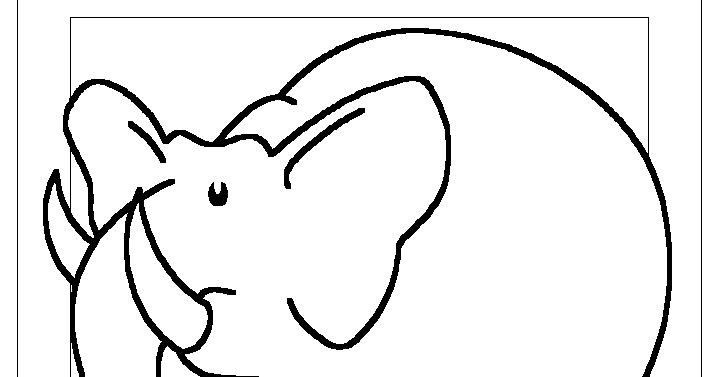 View Elephant Color By Number Pages PNG - Super Coloring