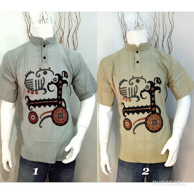 Baju Batik Koko Etnic kode A Baju Batik Koko Etnic kode A