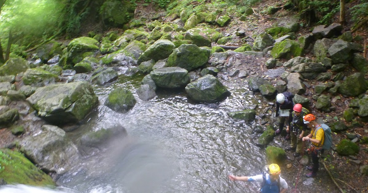 茅ヶ崎山岳会ブログ 17 08 05 奥多摩海沢川