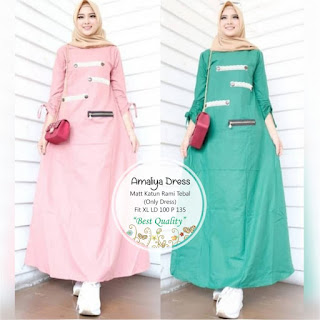 SB Amaliya Dress Jual Baju Busana Muslim Amaliya Dress