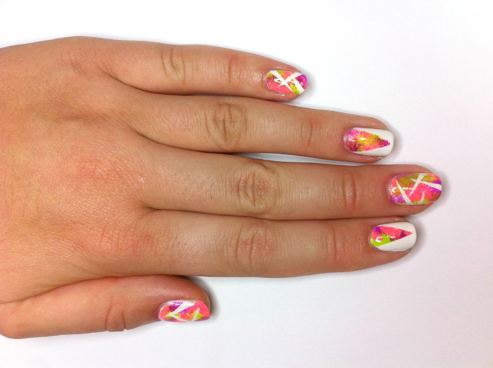 Arlette's Diary Tuto nail art facile et ensoleillé