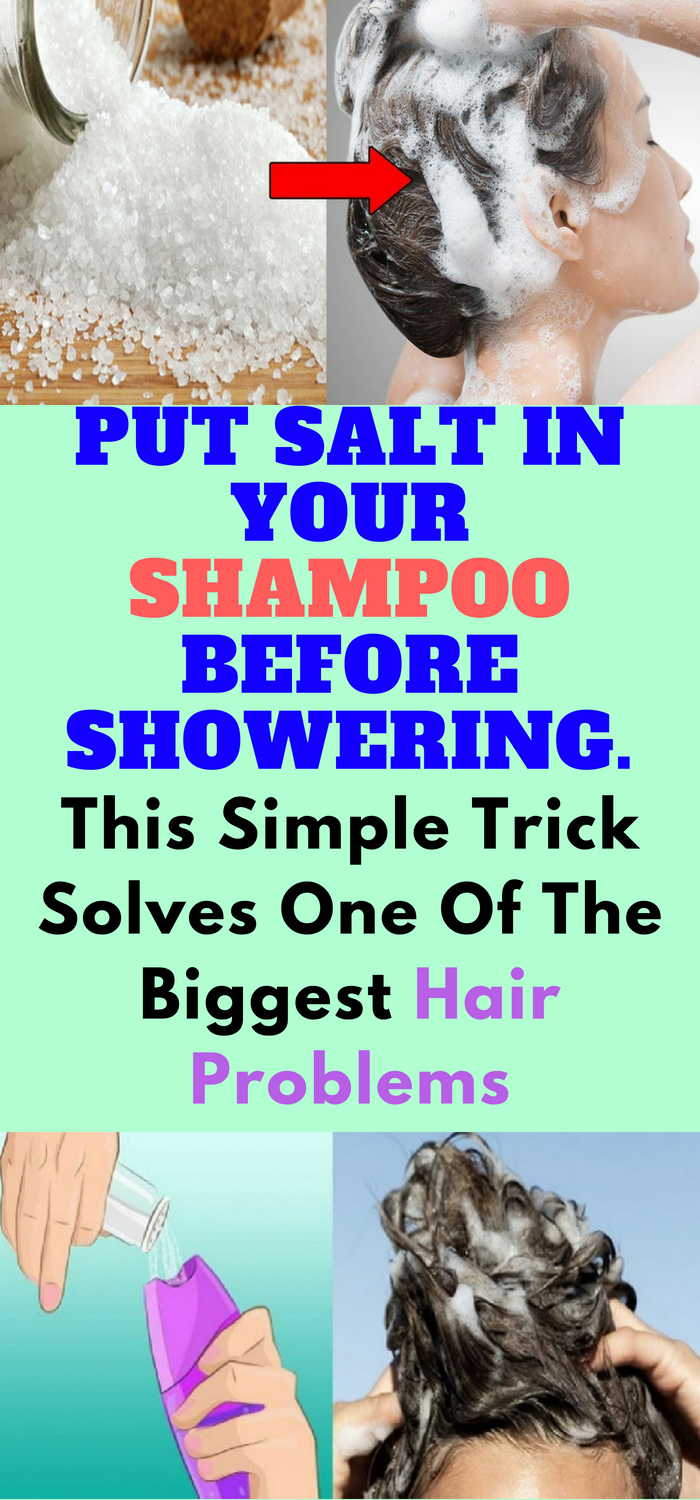 What Happens When You Put Salt in Your Shampoo