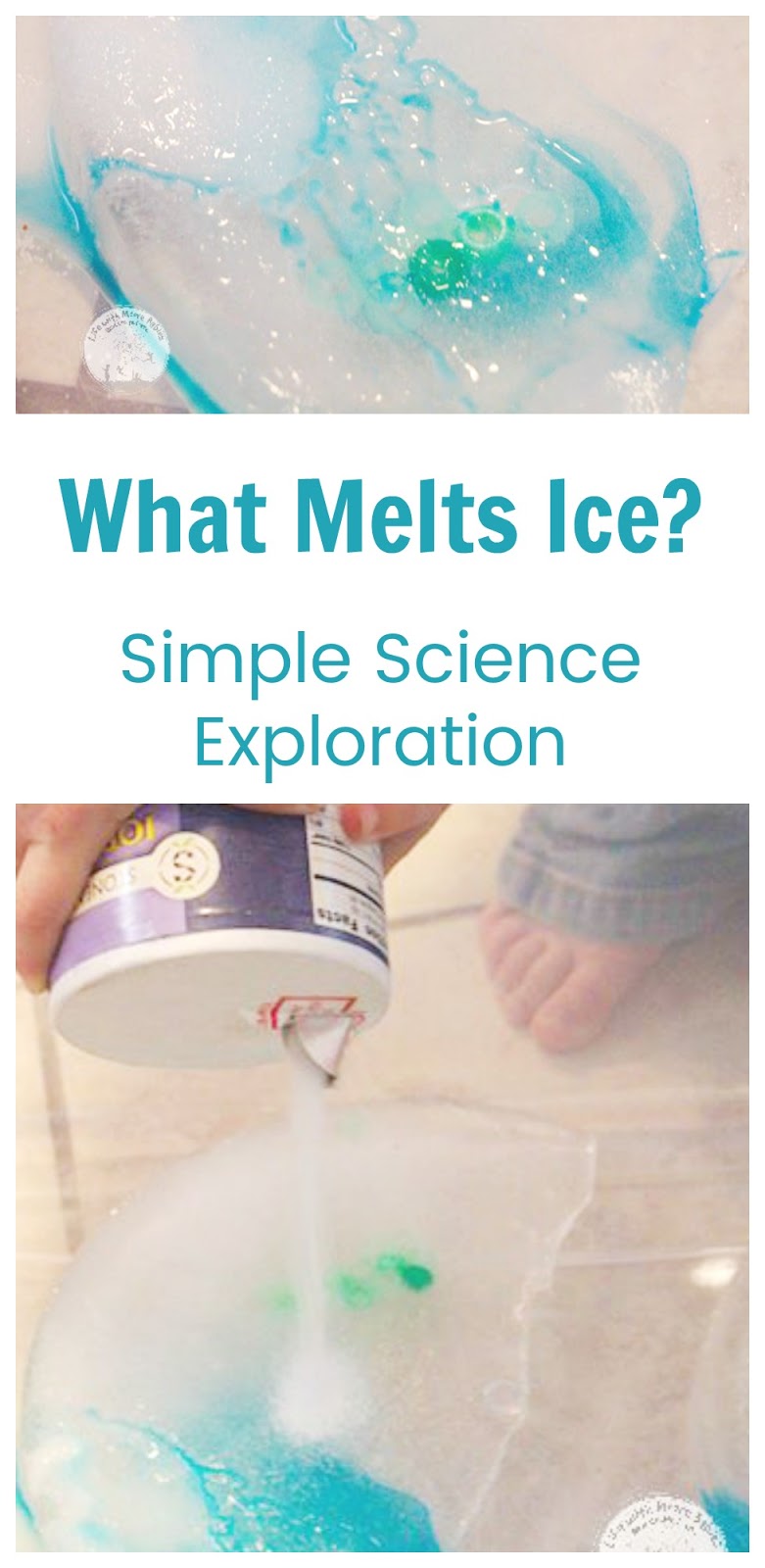 Easy Science Exploration How to Melt Ice Fast Life with Moore Babies