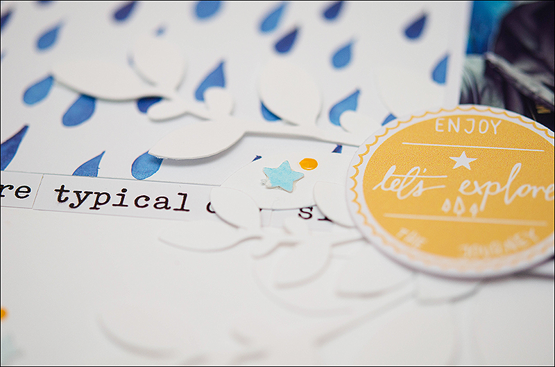 Stephanie Berger - Scrapbooking - Studio40 - Rain Stephanie Berger - Scrapbooking - Studio40 - Rain