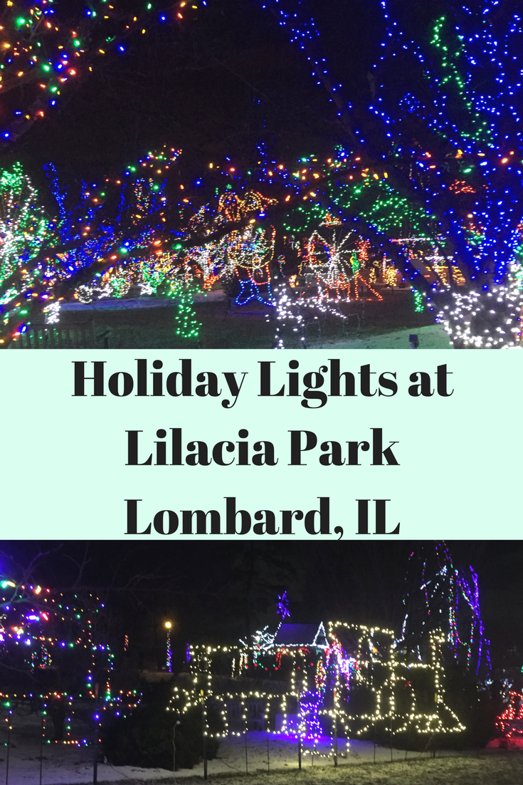 A Little Time and a Keyboard Holiday Lights at Lilacia Park in Lombard, Illinois