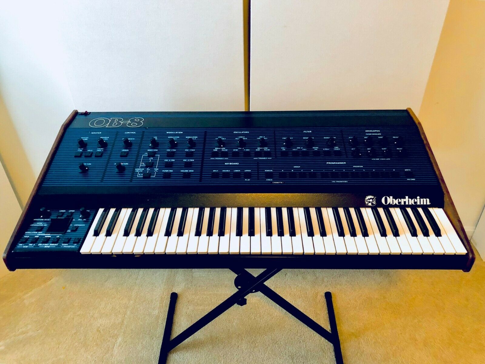MATRIXSYNTH: Vintage Oberheim OB-8 Analog Synthesizer SN C33725