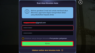 Membuat Akun Moonton Di Mobile Legends