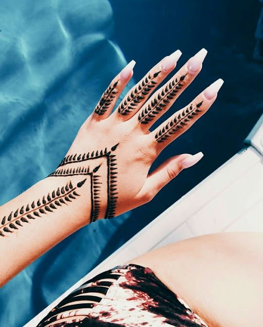 Tatuagem de henna Tatuagem de henna