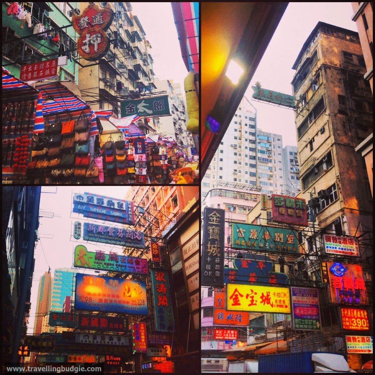 Travelling Budgie: Hong Kong: Kowloon Markets and The Peak