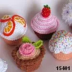 patron gratis cupcake amigurumi, free amiguru pattern cupcake 