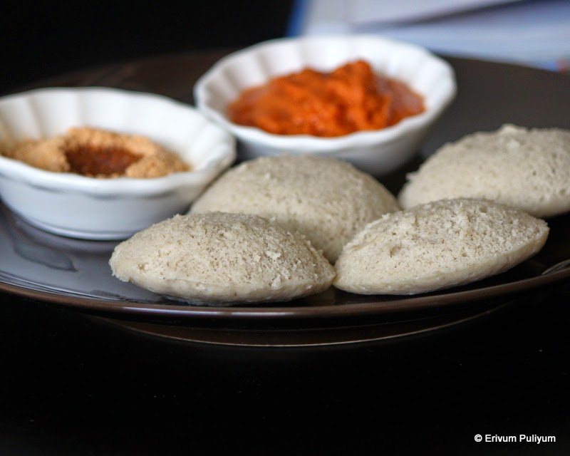 Erivum Puliyum Barley Oats Idli & Dosa (without rice) Healthy Idli Step by Step Pics