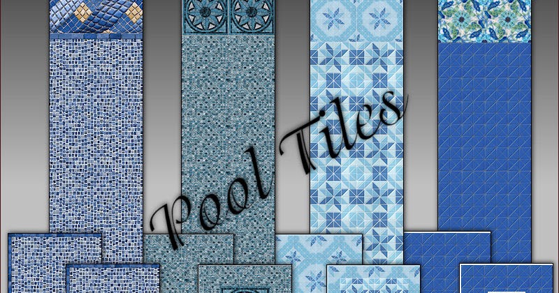 Pool Fliesen für Wände und Böden/Pool tiles for walls and floors